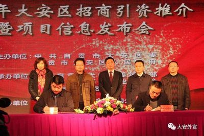 大安區(qū)召開2017年招商引資推介暨項(xiàng)目信息發(fā)布會(huì) - 工作動(dòng)態(tài) - 自貢市政府網(wǎng)站集約化平臺(tái)